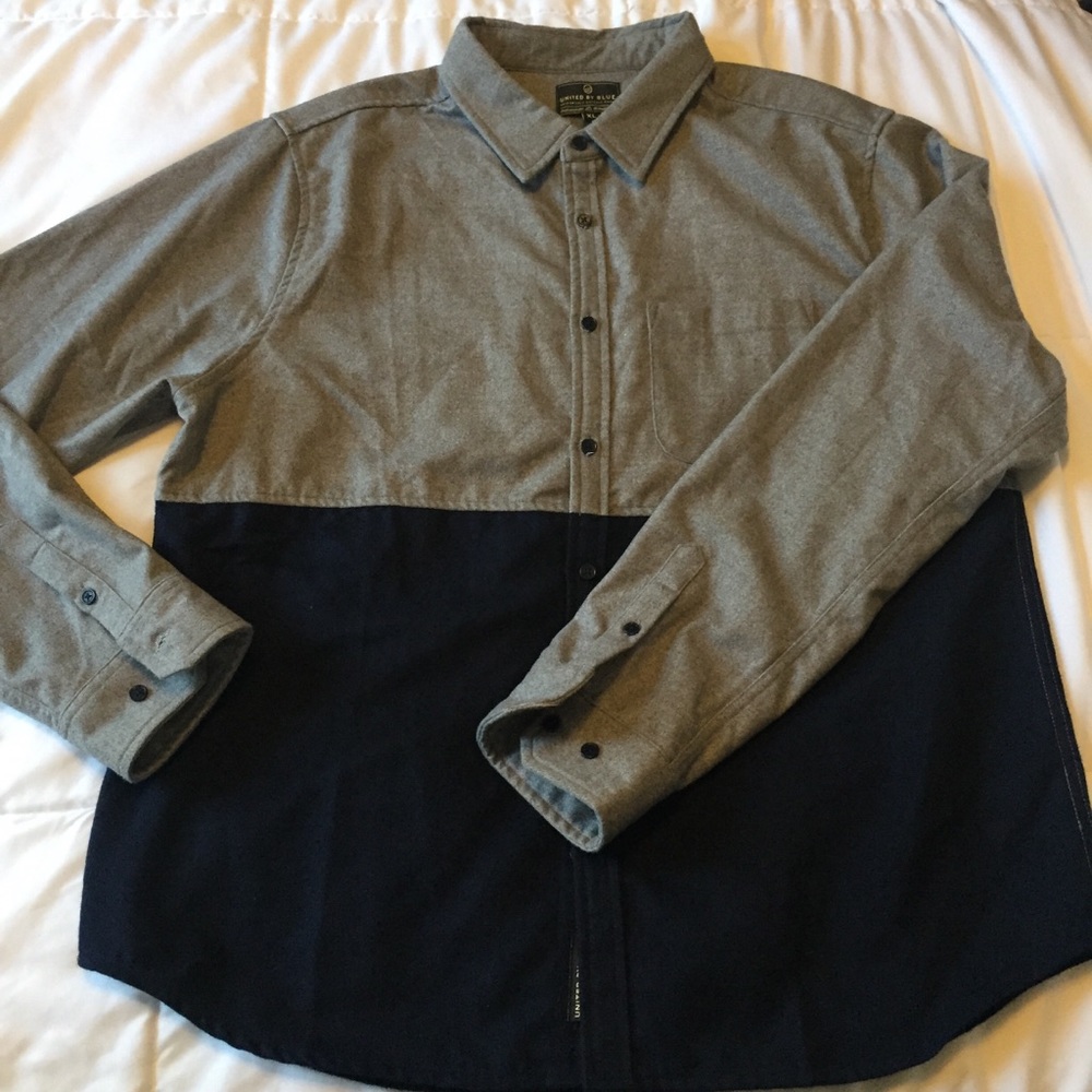 United by Blue Mens long sleeve shirt size XLarge